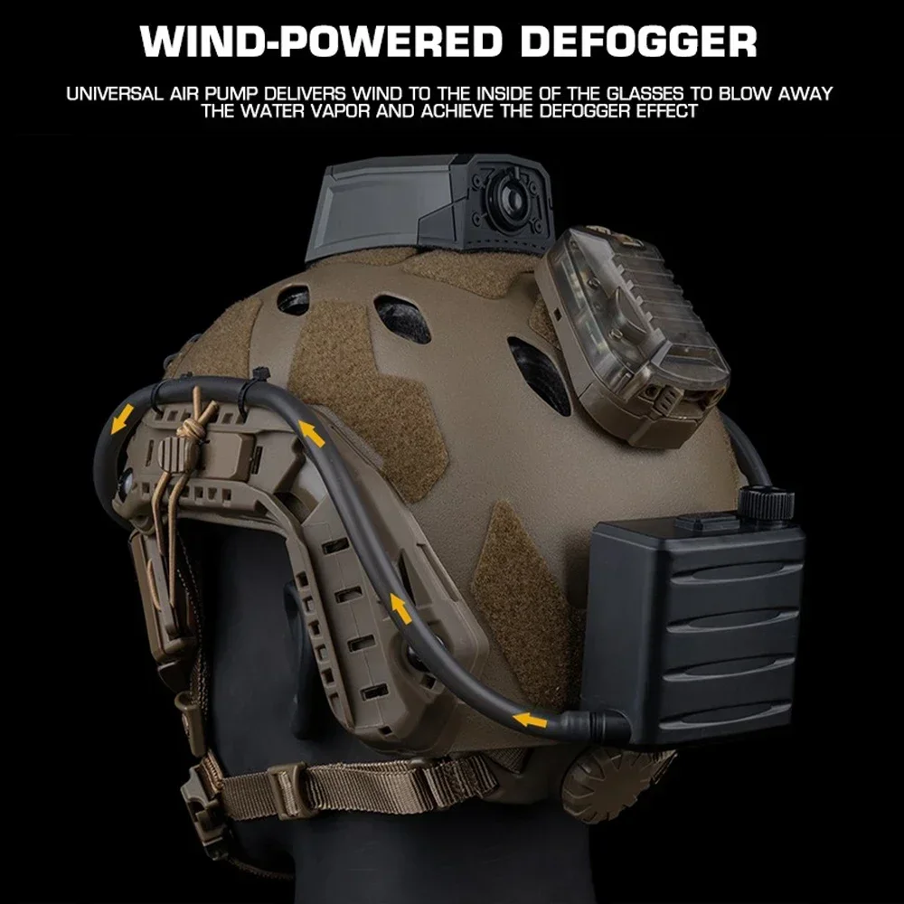 Airsoft Goggles Defogger Defog - đánh giá và giá Anti Pollution Mask